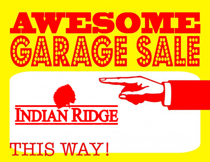 Indian Ridge Community Garage Sale Indian Ridge Properties