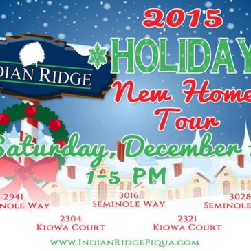 2015 HOLIDAY HOME TOUR – See 5 of PIQUA’S NEWEST HOMES!!!